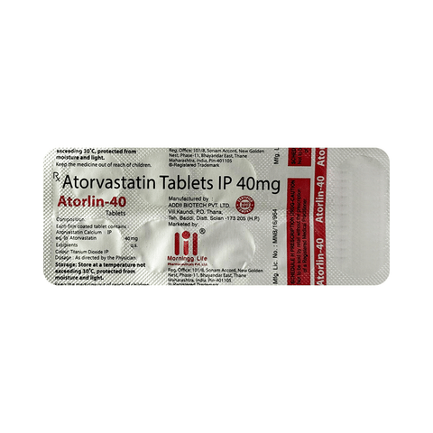 Atorlin 40 Tablet