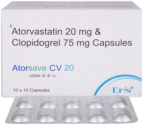 Atorsave CV 20 Capsule