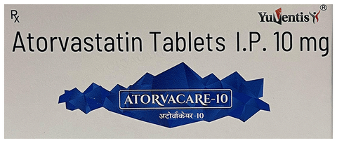 Atorvacare 10mg Tablet