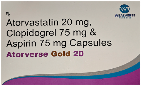 Atorverse Gold 20 Capsule