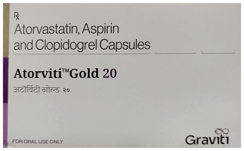 Atorviti Gold 20 Capsule