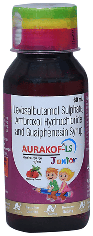 Aurakof-LS Junior Syrup Raspberry