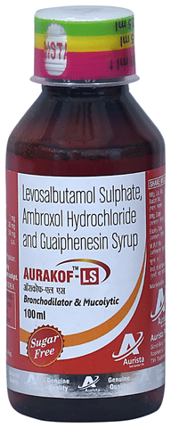 Aurakof-LS Syrup Sugar Free