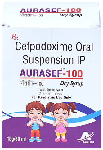 Aurasef 100 Dry Syrup