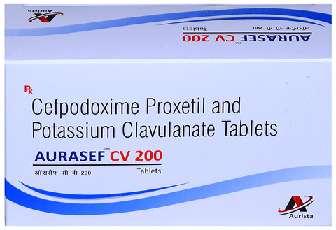 Aurasef CV 200 Tablet