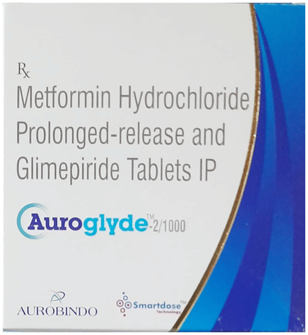 Auroglyde 2/1000 Tablet PR