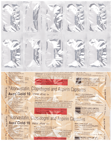 AVas Gold 75mg/10mg/75mg Capsule