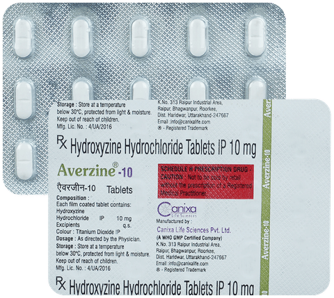 Averzine 10 Tablet