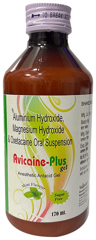 Avicaine-Plus Mint Sugar Free Gel