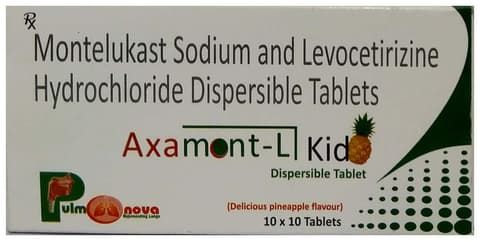 Axamont-L Kid Tablet DT Delicious Pineapple