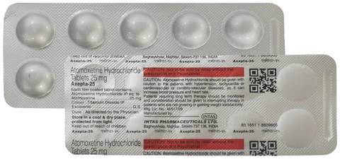 Axepta 25mg Tablet