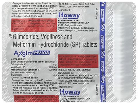 Axglm-MV 103 Tablet SR