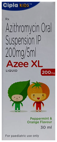 Azee XL 200mg Liquid Peppermint & Orange