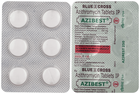 Azibest 250mg Tablet