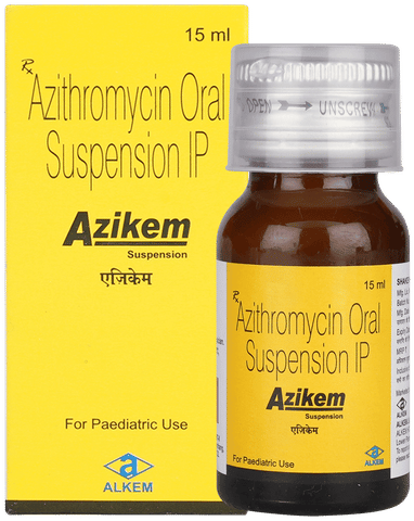 Azikem 100mg/5ml Oral Suspension