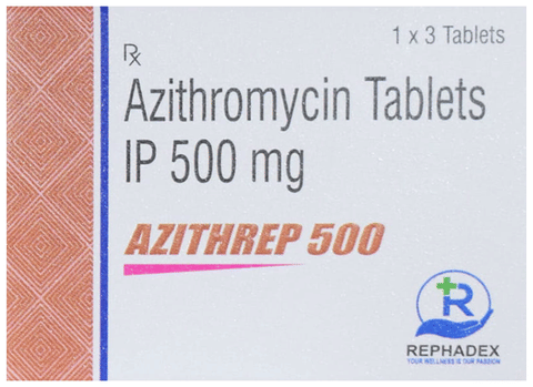 Azithrep 500 Tablet