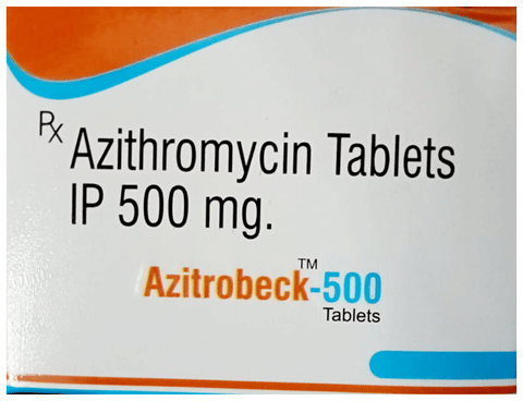 Azitrobeck 500 Tablet