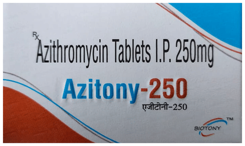 Azitrony 250 Tablet