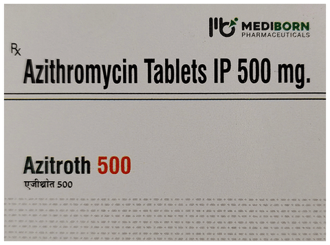 Azitroth 500 Tablet