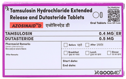 Azosinaid D Tablet ER