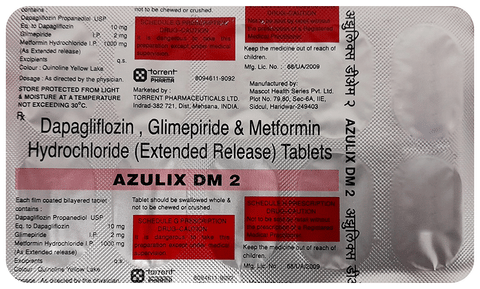 Azulix DM 2 Tablet ER