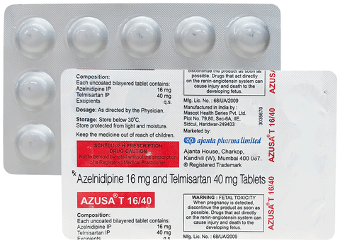 Azusa T 40mg/16mg Tablet