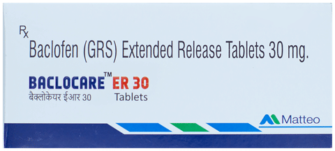 Baclocare ER 30 Tablet