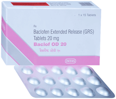Baclof OD 20 Tablet ER