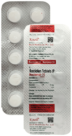 Baclonol 10mg Tablet