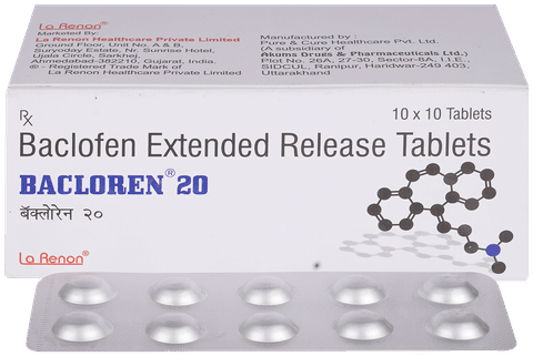 Bacloren 20mg Tablet