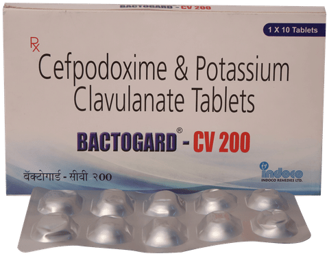 Bactogard-CV 200 Tablet