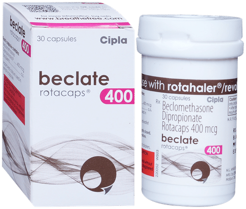 Beclate 400mcg Rotacap