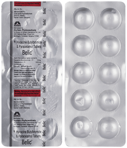 Belic 10 mg/325 mg Tablet