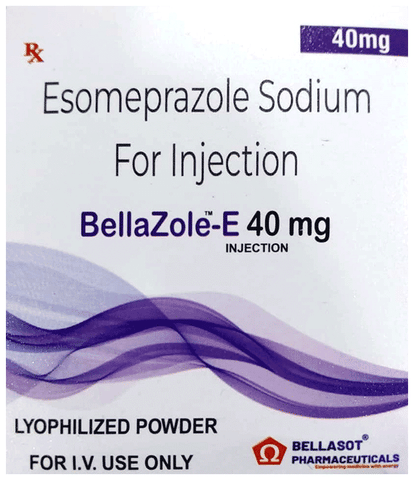 Bellazole-E 40mg Injection