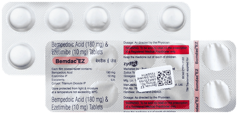 Bemdac EZ 180mg/10mg Tablet