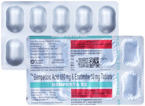 Bempesta EZ 180mg/10mg Tablet