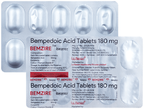Bemzire 180mg Tablet