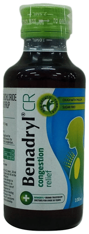Benadryl CR Congestion Relief Syrup