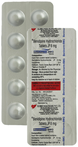 Beninorm 8mg Tablet