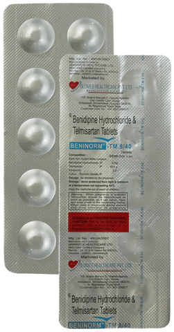Beninorm TM 8mg/40mg Tablet