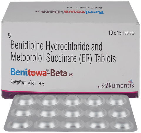 Benitowa-Beta 4mg/25mg Tablet ER