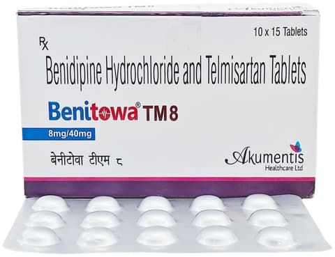 Benitowa TM 8mg/40mg Tablet