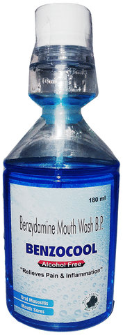 Benzocool Mouth Wash Alcohol Free