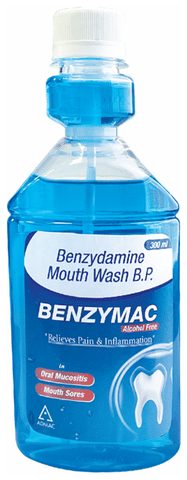 Benzymac Mouth Wash Alcohol Free