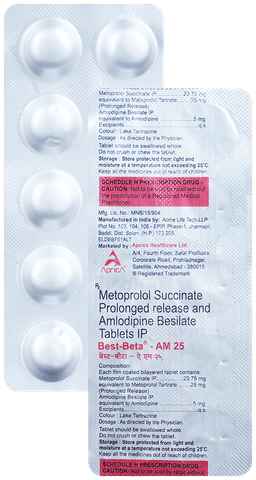 Best-Beta-AM 25 Tablet PR