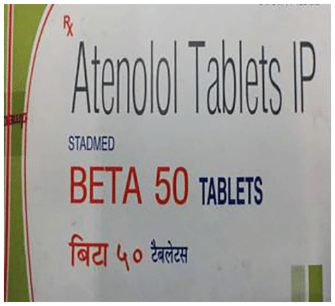 Beta 50mg Tablet