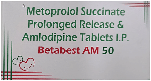Betabest AM 5mg/50mg Tablet