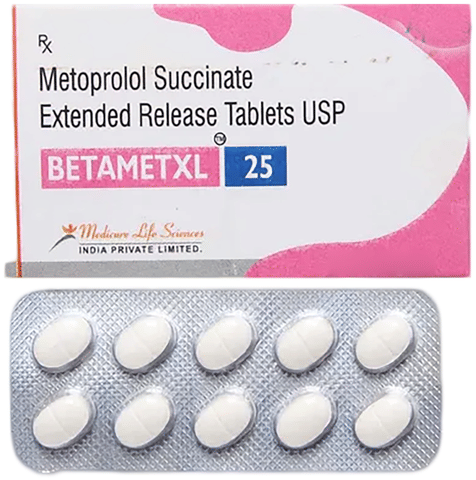 BetaMet 25mg Tablet XL