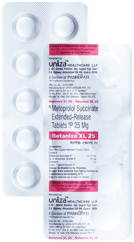 Betaniza XL 25mg Tablet ER