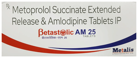 Betastolic AM 25 Tablet ER